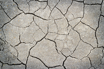 Cracked ground texture