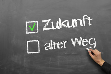 Fototapeta premium Zukunft