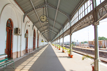 Naklejka na ściany i meble Maputo train station