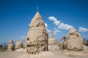 Ancient Building in ningxia,china