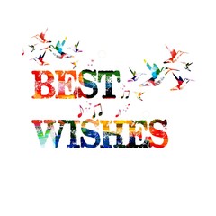 Best wishes inscription