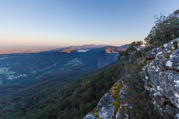 Lake Bellfield, from Boroka Lookout, Grampians