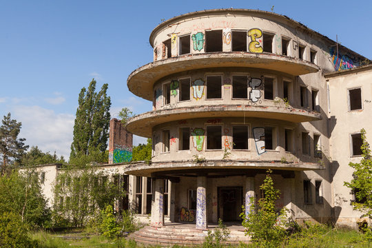 Ruine Fritz Heckert Heim Gernrode