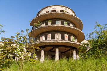 Ruine Fritz Heckert Heim Gernrode