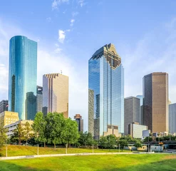 Foto auf Acrylglas Skyline von Houston, Texas i © travelview