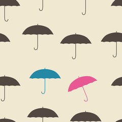 Seamless Umbrella Background