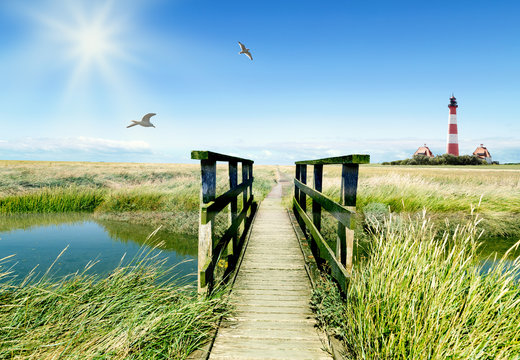 Weg zum Leuchtturm