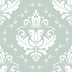 Orient Seamless Vector Pattern. Abstract Background