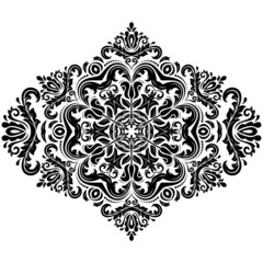 Orient Seamless Vector Pattern. Abstract Background