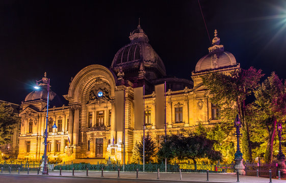 CEC Palace in Bucharest - Romania