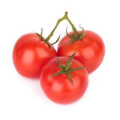 Tomato isolated on white background