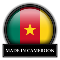 Made in button - Cameroon