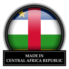 Made in button - Central Africa Republic