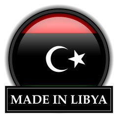 Made in button - Libya