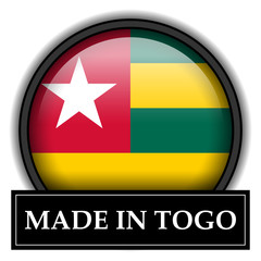 Made in button - Togo