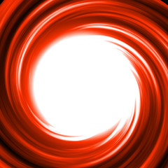 Roter Spirale Effekt