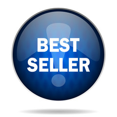 best seller internet blue icon