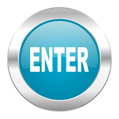 enter internet blue icon