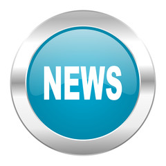 news internet blue icon