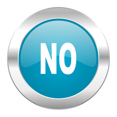 no internet blue icon