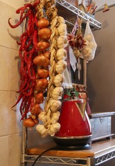 Trecce aglio, peperoncino