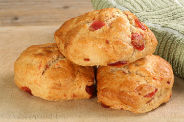 cherry scones
