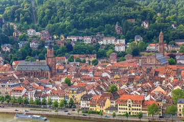 Heidelberg city skyline, Germany