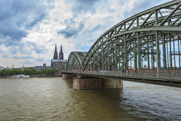 Cologne Cathedral and skyline, Germany