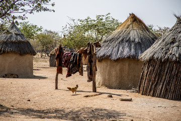 Himba village in Namibia, Africa