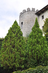 Fototapeta na wymiar italienischer Wallfahrtsort Castelmonte