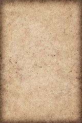Old Coarse Beige Recycle Paper Mottled Vignette Grunge Texture