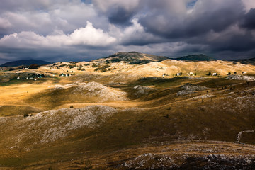 Highland - Mountain landscape in Montenegro