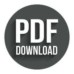 PDF download icon. Upload file button.