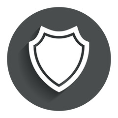 Shield sign icon. Protection symbol.