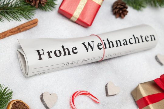 frohe weihnachten zeitung