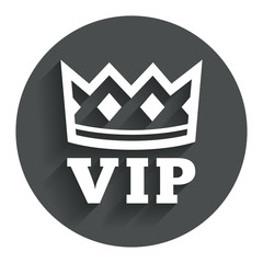 Vip sign icon. Membership symbol.
