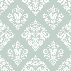 Orient Seamless Vector Pattern. Abstract Background