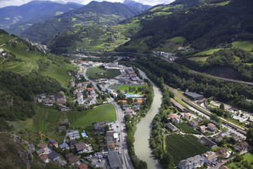 Fototapeta na wymiar Klausen in Südtirol