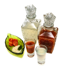 horseradish and tomato