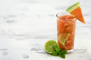 Obraz premium watermelon drink