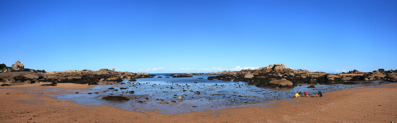 Beautiful beach panorama