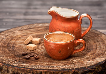Coffee with milk