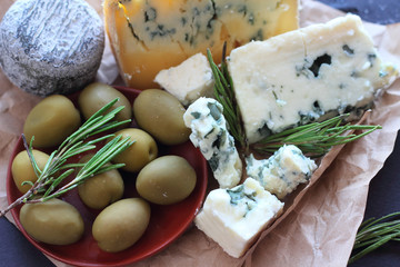 Roquefort cheese composition