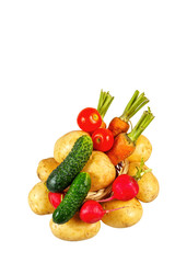 Obraz na płótnie Canvas Fresh vegetables