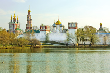 Obraz premium Moscow, Novodevichiy monastery