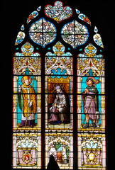 Vitrail de la Cath&eacute;drale ou d'une des &eacute;glises de Limoges