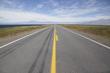 Viking Trail Highway in Gros Morne