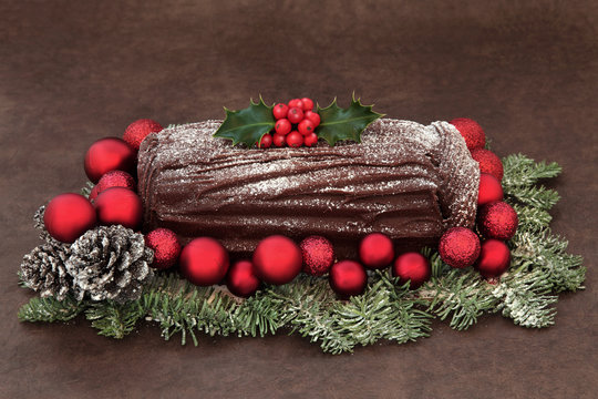 Chocolate Yule Log