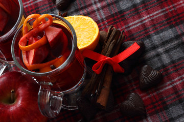 Red mulled wine