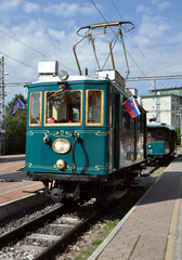 view of the historic train